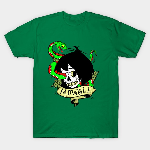 Mowgli T-Shirt by nickcocozza